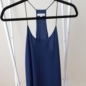 Naked Zebra Navy tank